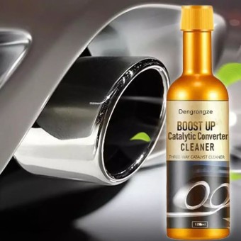 Catalytic Converter Cleaner Engine Booster Cleaner Fuel and Exhaust System Cleaner 120ml×2